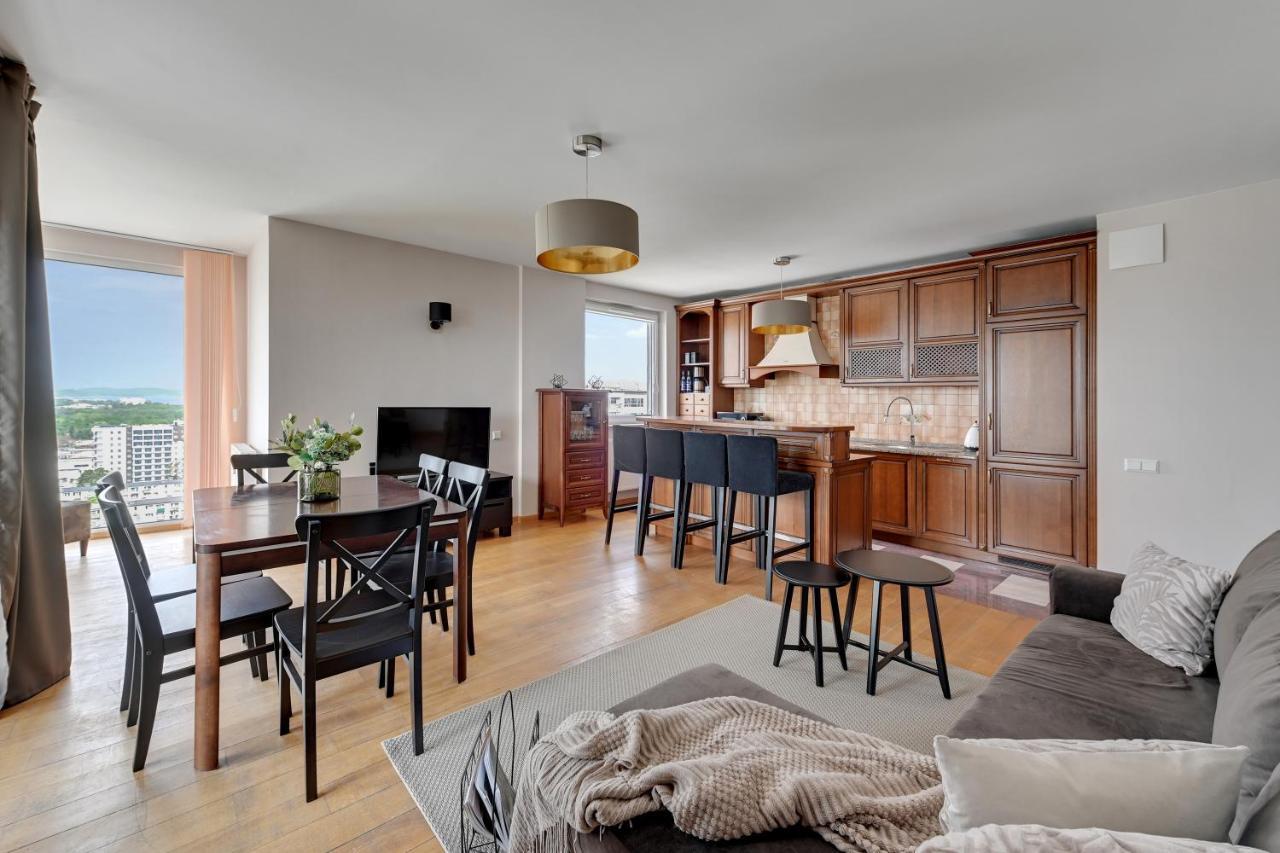Top Floor Z Widokiem Na Morze By Downtown Apartments Gdansk Luaran gambar