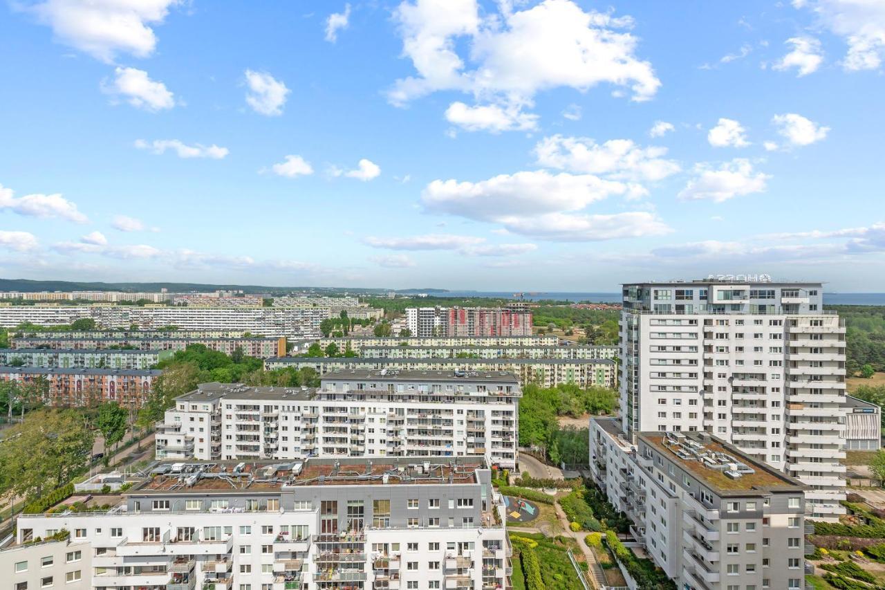 Top Floor Z Widokiem Na Morze By Downtown Apartments Gdansk Luaran gambar