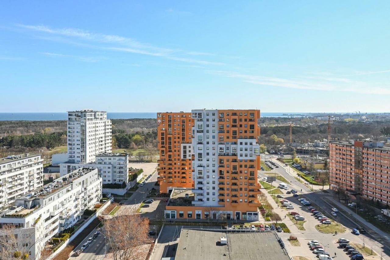 Top Floor Z Widokiem Na Morze By Downtown Apartments Gdansk Luaran gambar